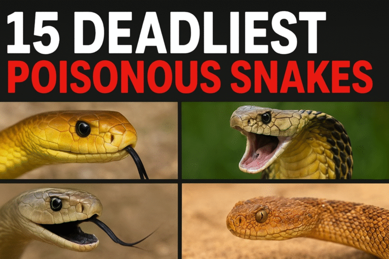 15 Deadliest Poisons Snakes in the World: Facts That Will Leave You Amazed!